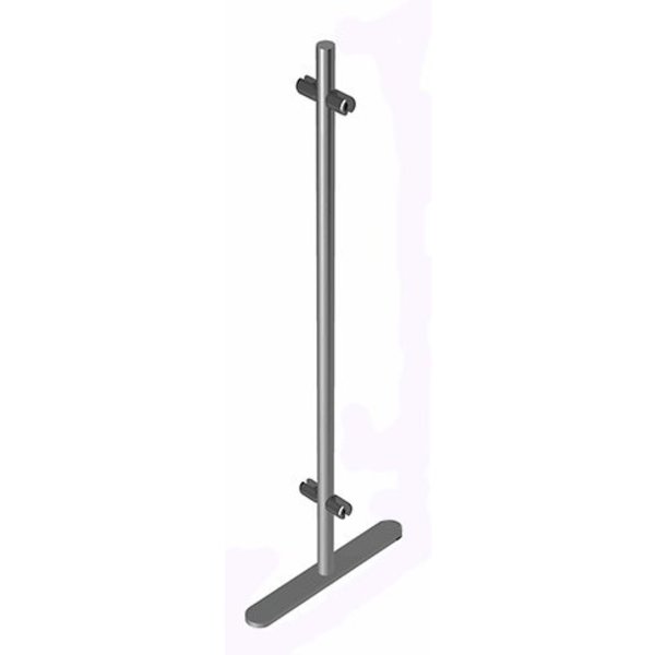 Cr Laurence Round Portable Partition Center Post, 36-in 914 mm Height x 1-in 25 mm Diameter PP36C
